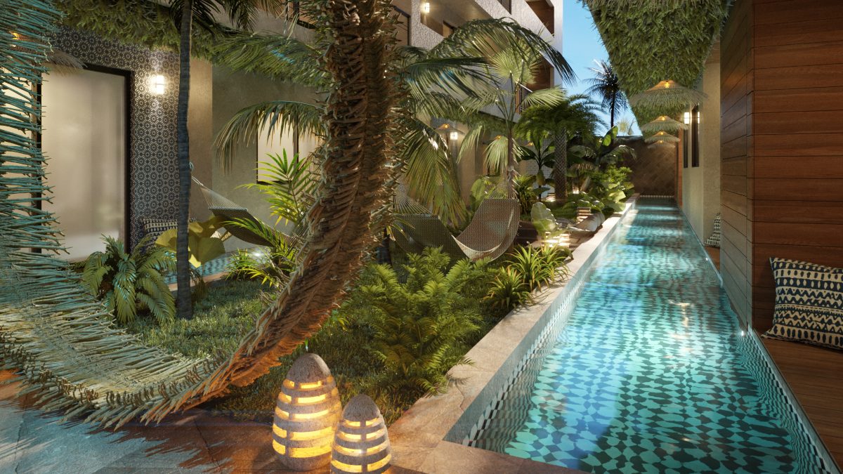 Rio Condo Aldea Zama Tulum