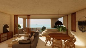 Bahia Beachfront Condo for Sale Tankah Bay Tulum