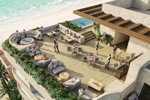 Sole Blu Seafront Condo for Sale in Puerto Morelos