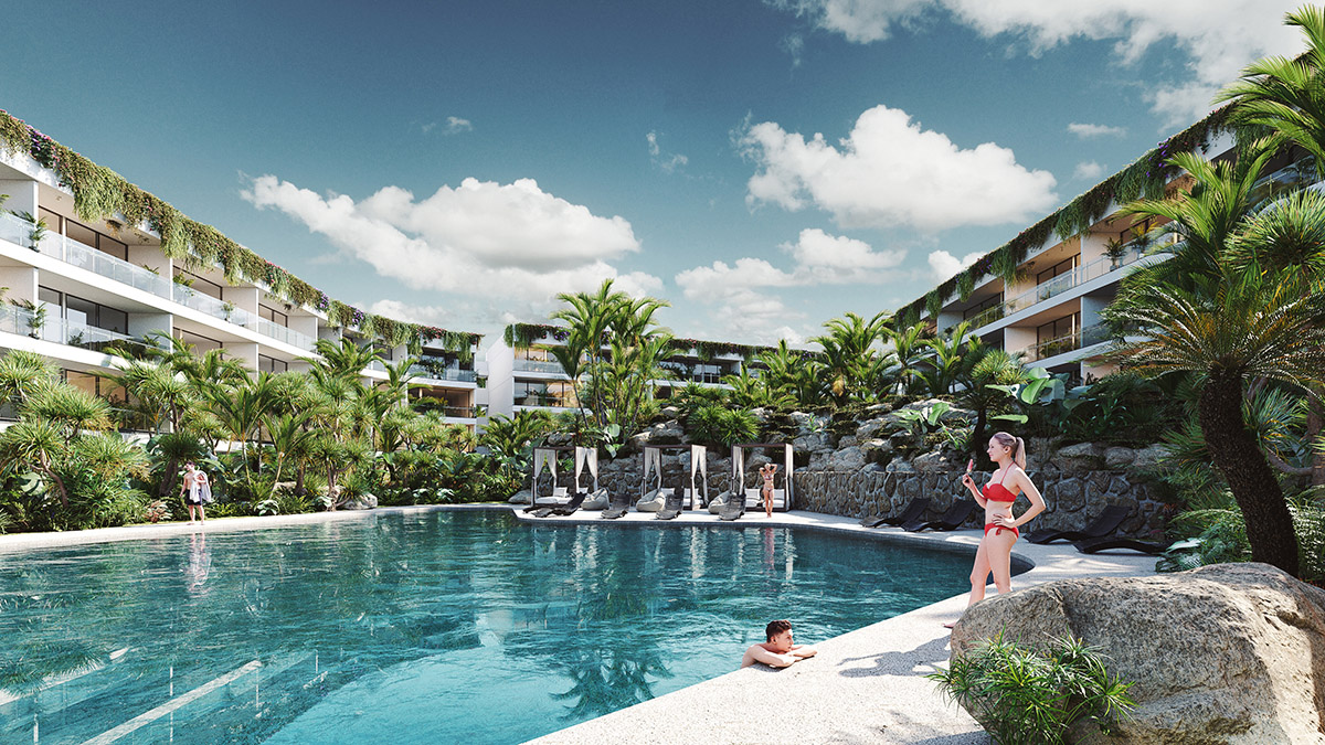 Leaf Condos Playacar Playa del Carmen